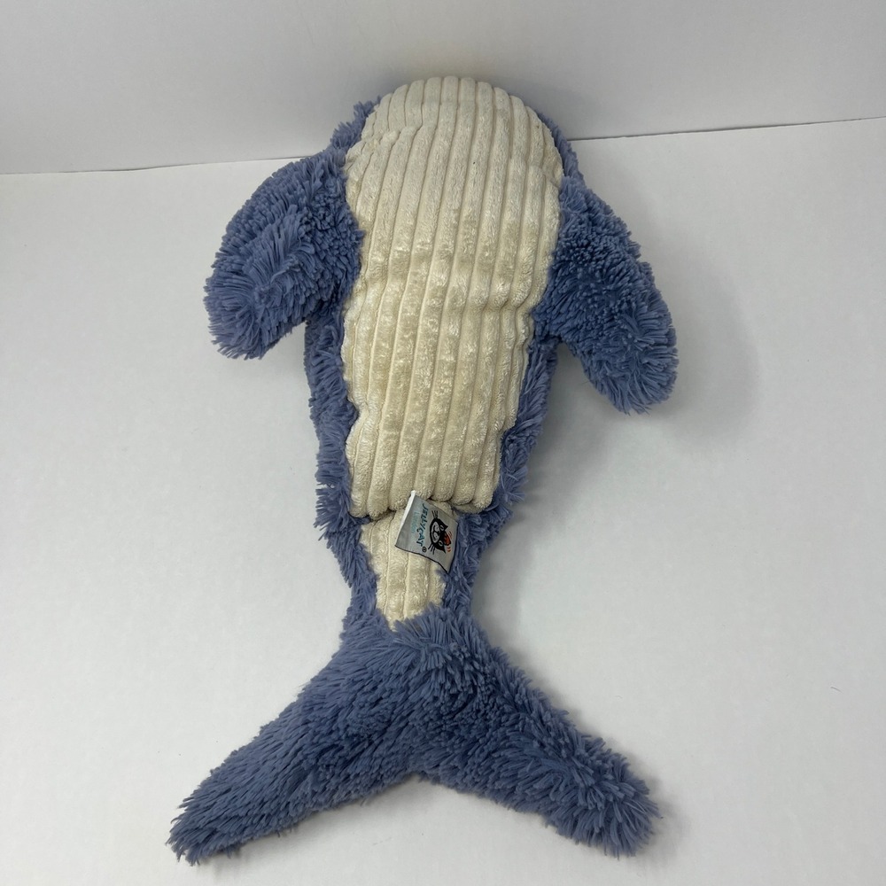 Jellycat Wilber Whale Plush Lg 17" Blue Retired 2015 Stuffed Animal JCINC2731SH - Picture 6 of 16